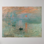ART - CLAUDE MONET - IMPRESSION SUNRISE POSTER<br><div class="desc">This design depicts a famous masterpiece - oil on canvas - painted by the great French painter Claude Monet (1840-1926),  titled "Impression,  Sunrise". From our ART series... </div>