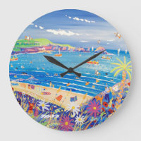 Art Clock: Mother Ivey's Bay Cornwall