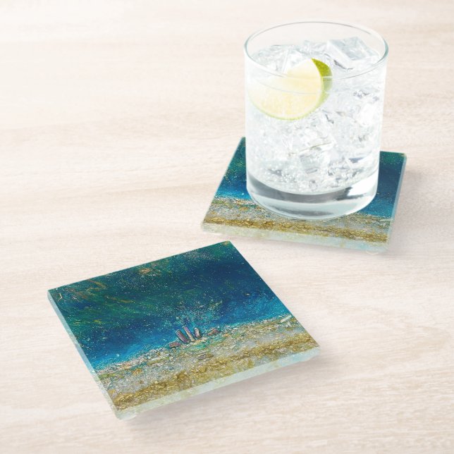 Art Coasters - The Perfect Warming Holiday Gift (Angled)