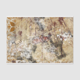 Art Collage Background  Decoupage  Tissue Paper