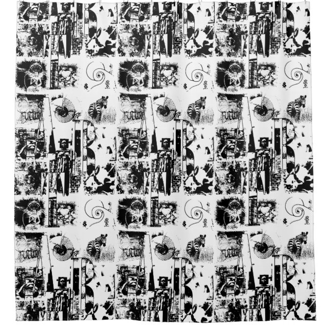 ART COLLAGE black & white + your ideas (Front)