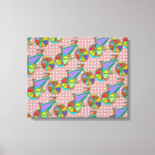 art colour bike decor wall