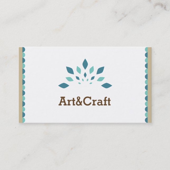 Art & Craft Business Card (Front)