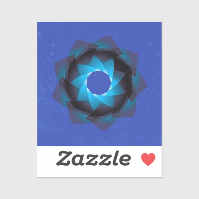 Art Custom-Cut Vinyl Sticker (Sheet)