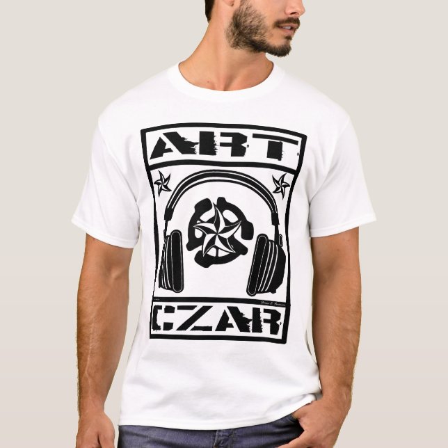 Art Czar - Audiophile #1 - Designer T-Shirt Light (Devant)