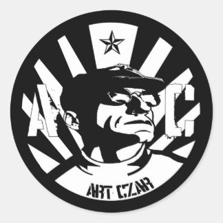 Art Czar - Da Man - Sticker rond