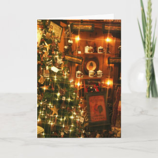 Art d'amitié de carte de voeux de Noël de pays