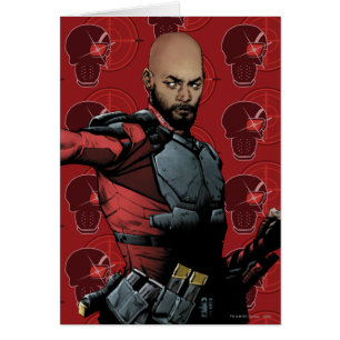 Art de bande dessinée du peloton Deadshot de