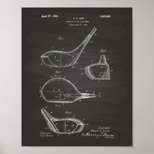 Art de brevet du club de golf 1926 - tableau