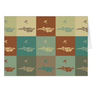 Art de bruit de parachutisme