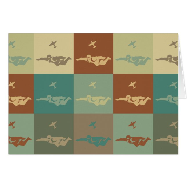 Art de bruit de parachutisme (Devant horizontal)