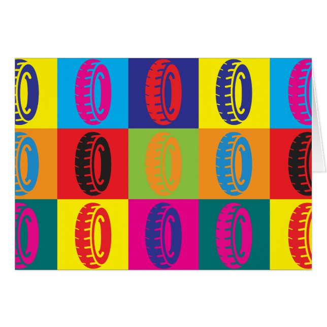 Art de bruit de pneus (Devant horizontal)