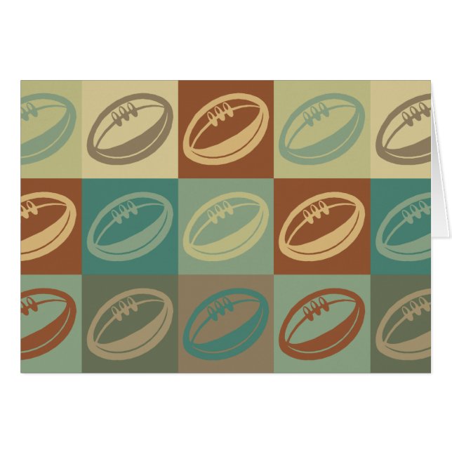 Art de bruit de rugby (Devant horizontal)