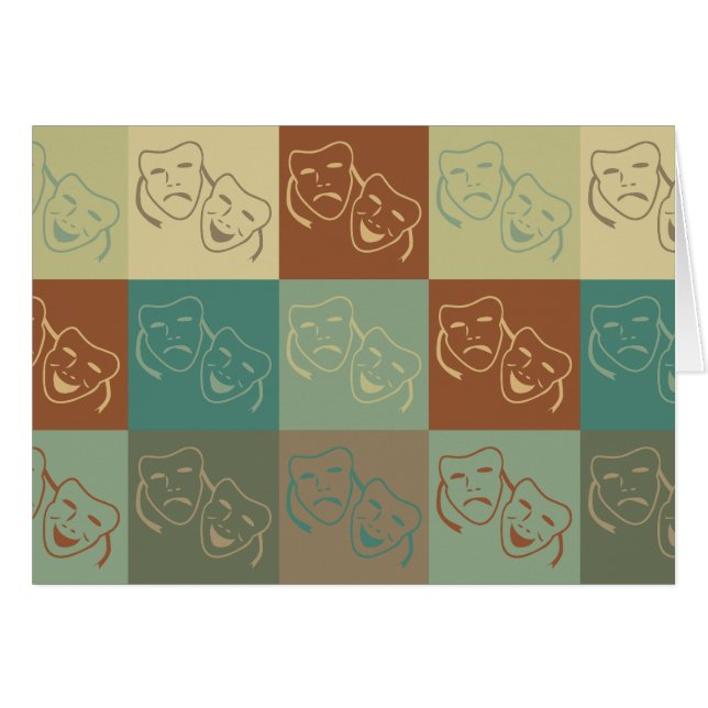 Art de bruit de théâtre (Devant horizontal)