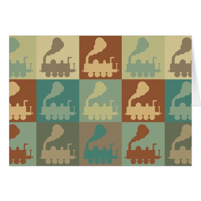 Art de bruit de train (Devant horizontal)