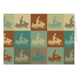 Art de bruit Snowmobiling