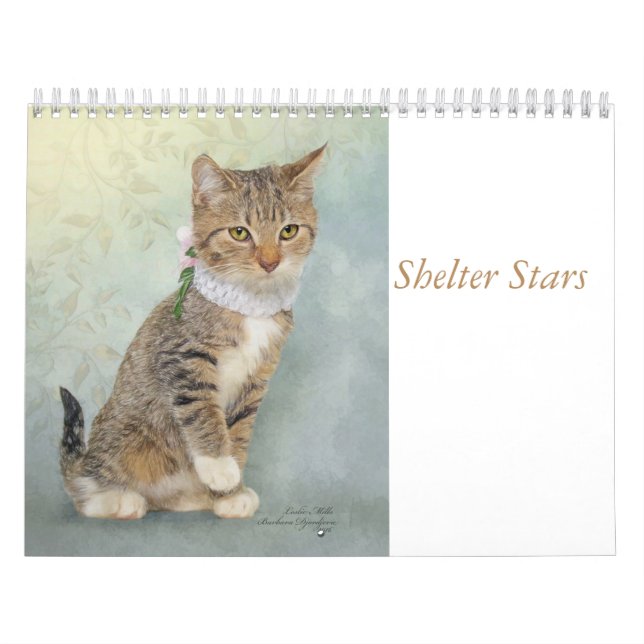 Art de calendrier comportant des animaux d'abri (Protection)