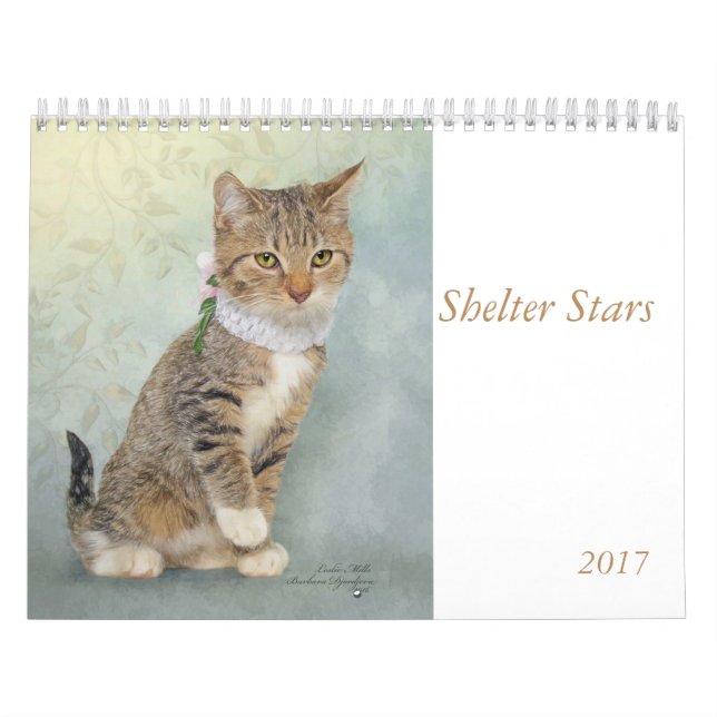 Art de calendrier comportant des animaux d'abri (Protection)