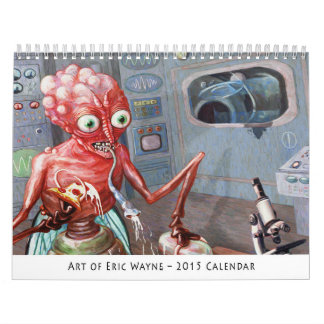 Art de calendrier d'Éric Wayne 2015