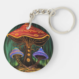 Art de champignon coloré Forêt fantaisiste de Cott
