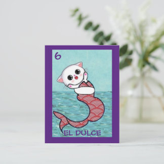 Art de chat, El Dulce, Carte postale