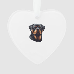 Art de chien Rottweiler majestueux