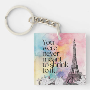 Art de citation de tour Eiffel de Paris à l'aquare