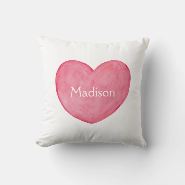 Art de coeur de coussin personnalisé par coussin (Recto)