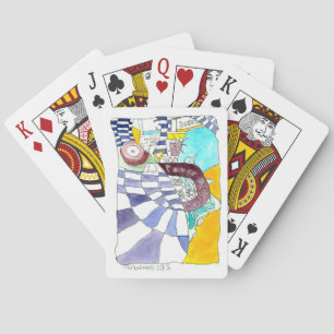 Art de Dala de turbulence - cartes de jeu