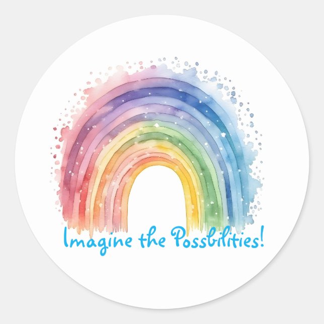 Art De Debi, Sticker Arc-En-Ciel (Devant)