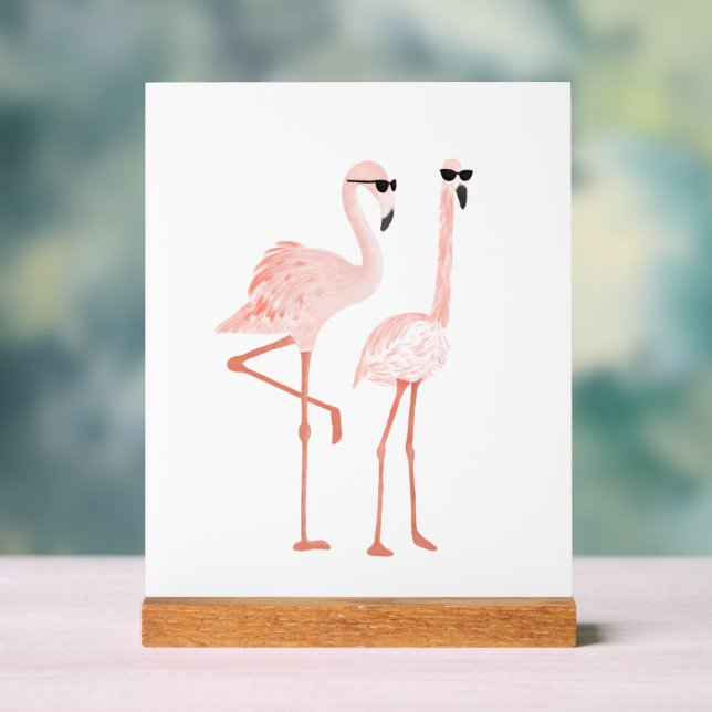 Art de flamant drôle (Neutre)