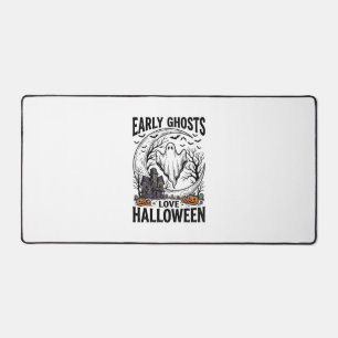 Art de gravure de fantôme de Halloween antique de