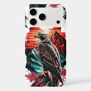 Art de la faune vintage aigle faucon