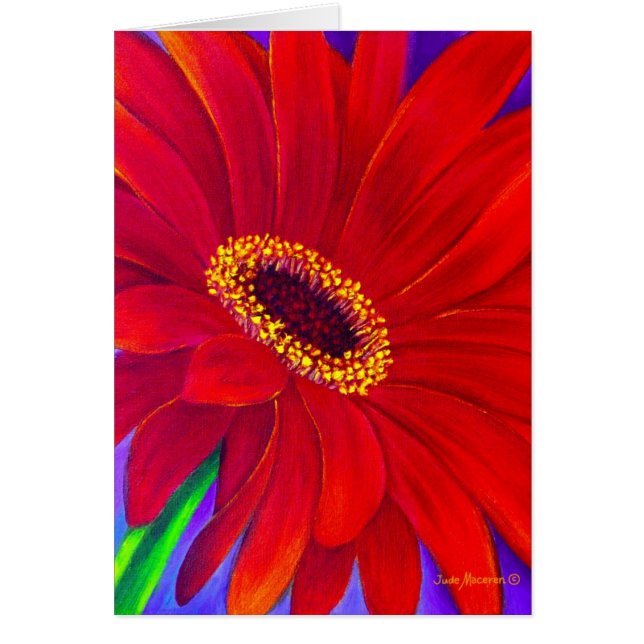 Art de la peinture à la Fleur de Gerber de la marg (Devant)
