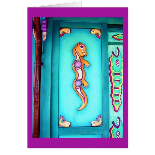 Art de mur de lézard (Devant)