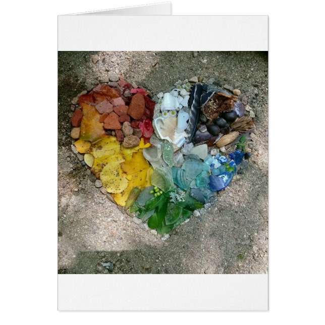 Art de nature de coeur (Devant)