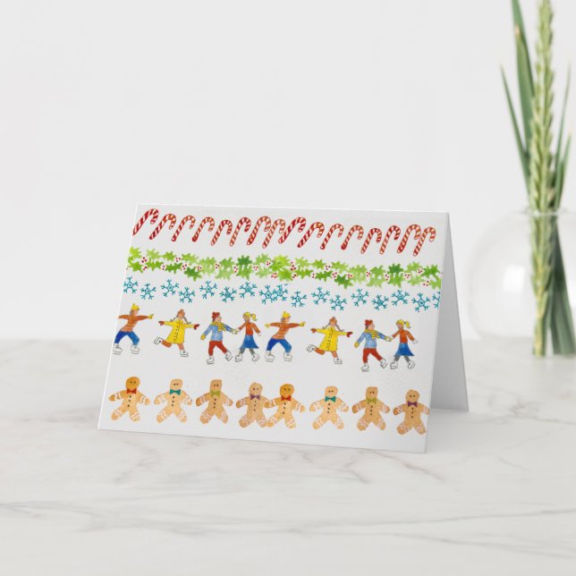 Art de Noël pour la carte caritative (Devant)