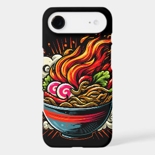 Art de rue de nouilles japonaises Ramen épicées