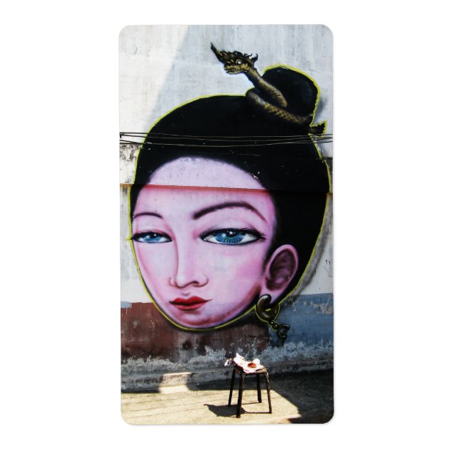 Art de rue Lady Lao Graffiti (Devant)