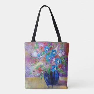 Art de sac fourre-tout à "24 bouquets d'heure" par