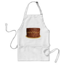 Art de tablier de logo de dessert