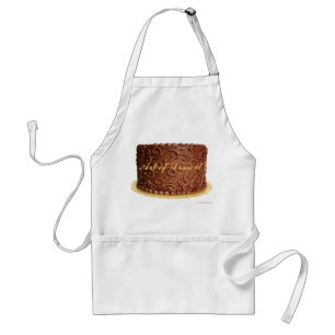 Art de tablier de logo de dessert