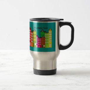 Art de tasse de voyage de technologie de pharmacie