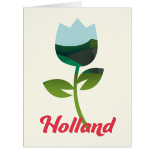 art de vacances de tulipe de Hollande