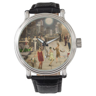Art Decco Skyline Watch