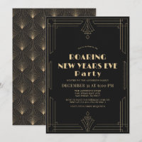 Art Deco 1920's Gatsby New Years Eve Party