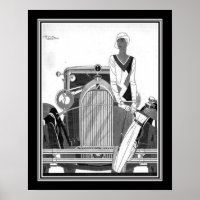 Art Deco 1920s Talbot Ad