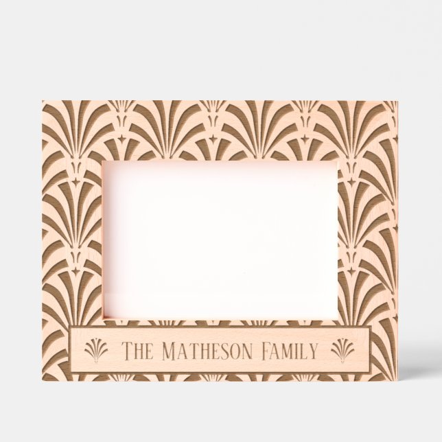 Art Deco 1920s Vintage Fans Etched Frames (Front)