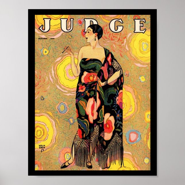 Art Déco 1926 Juge Magazine (Devant)