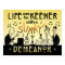 Art Deco 20s Retro Sunny Demeanour Inspirational